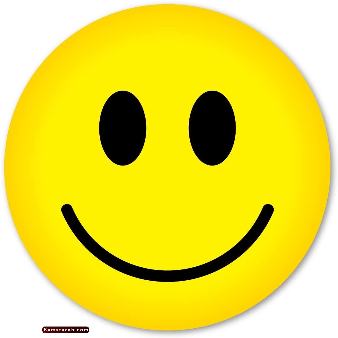 Happy Happy Smile Amazon.com: Happy Face Bumper Sticker Vinyl Decal 5