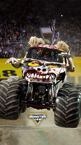 Zombie monster truck