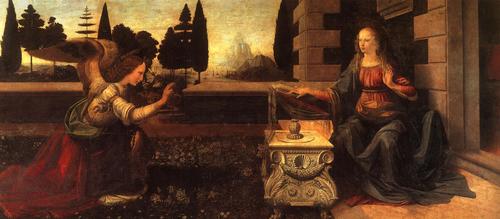 The Annunciation - Da Vinci