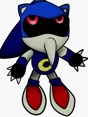 bootleg metal Sonic plush puzzle