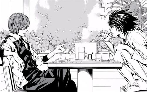 Death Note L and Light