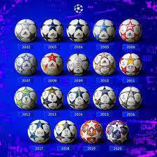 Champions League football balls