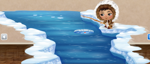 Eskimo Ice Fishing