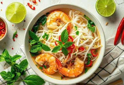 Spicy Prawn Noodle Soup