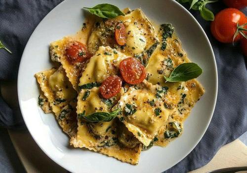 Spinach and Ricotta Ravioli