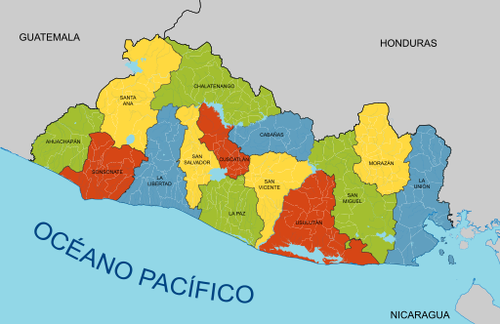 Mapa de El Salvador