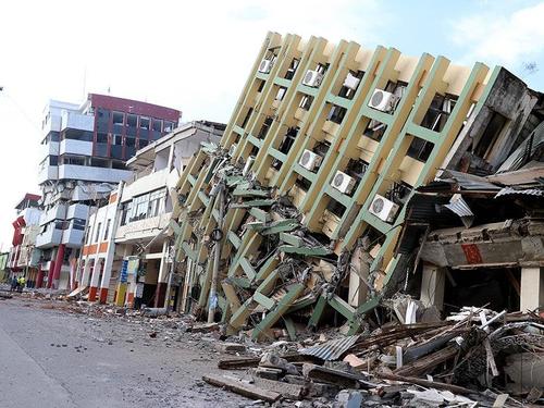 Descruction of Buildings caused by Earthquake