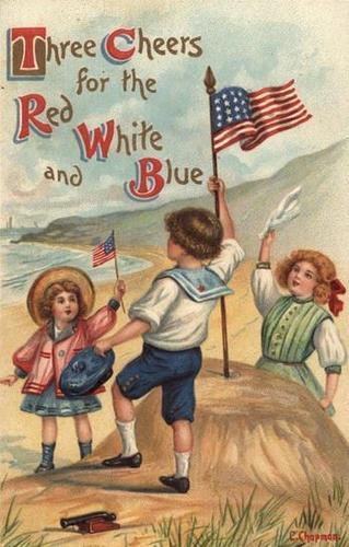 Three Cheers for the Red White and Blue
