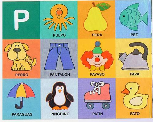 Things with the letter P in Spanish