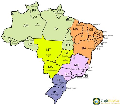 mapa do brasil