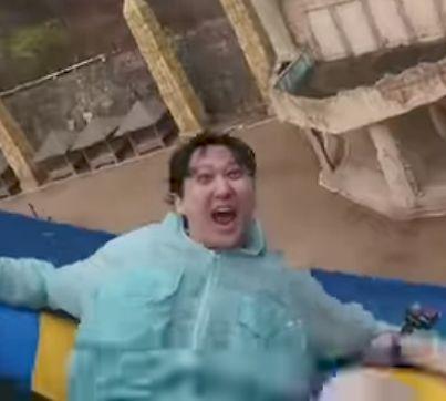 Crazy guy