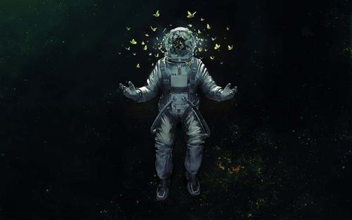 Space man