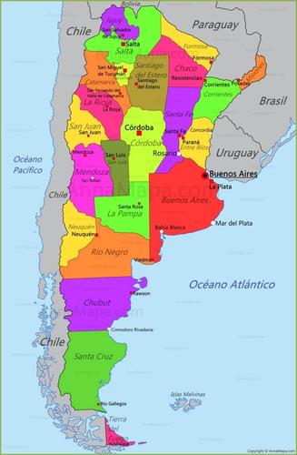 juego provincias de la Argentina