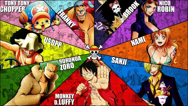 世界有名な one-piece-straw-hats-crew- ジグソーパズル