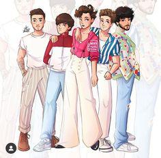 One direction drawing