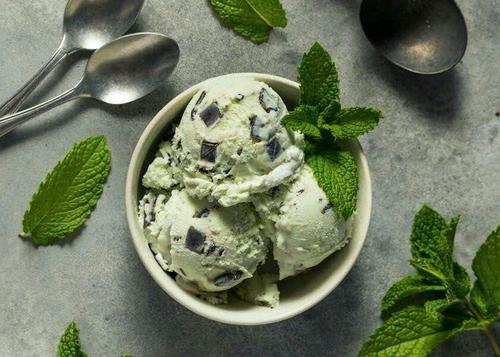 Cool Mint Chocolate Chip Ice Cream