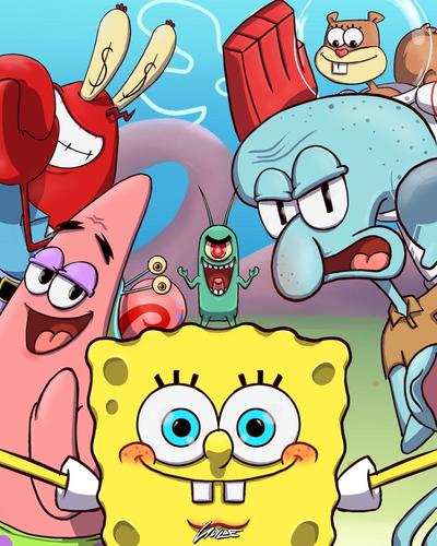 Spongebob Mania Friends
