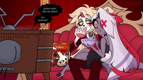 Charlie and Vaggie