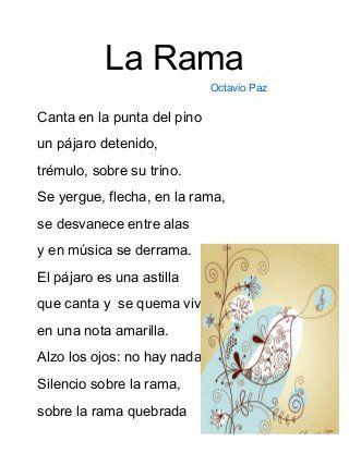 Poema La Rama
