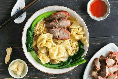 Wonton Noodle Soup with Char Siu