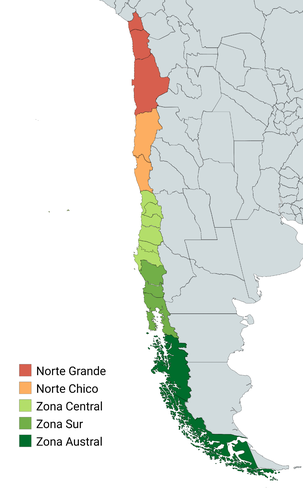 ZONAS NATURALES DE CHILE