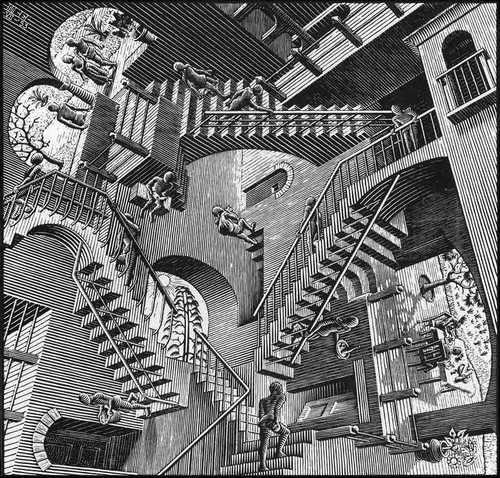 Escher - Relatividad