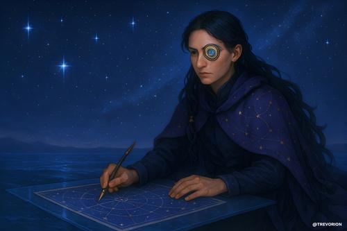 Virelya Duscant - The Aetherbound Cartographer