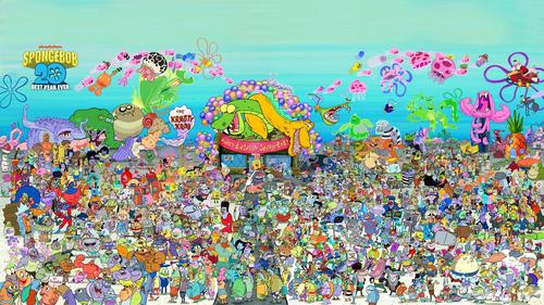 all spongebob characters